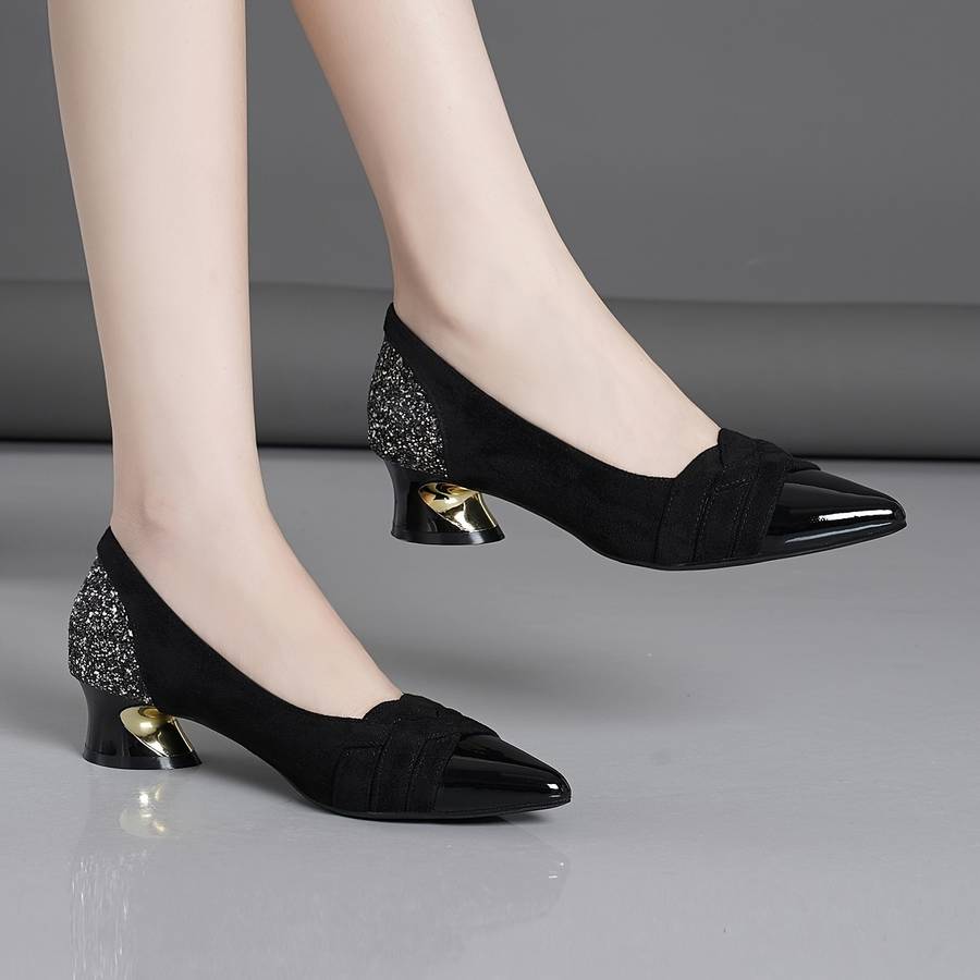 Women S High Heels Color Black Sizeuk 3.5