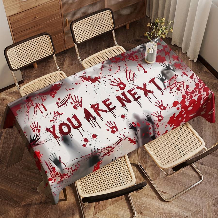 Halloween tablecloth decoration size 152 x 213cm or 60 x 84inch