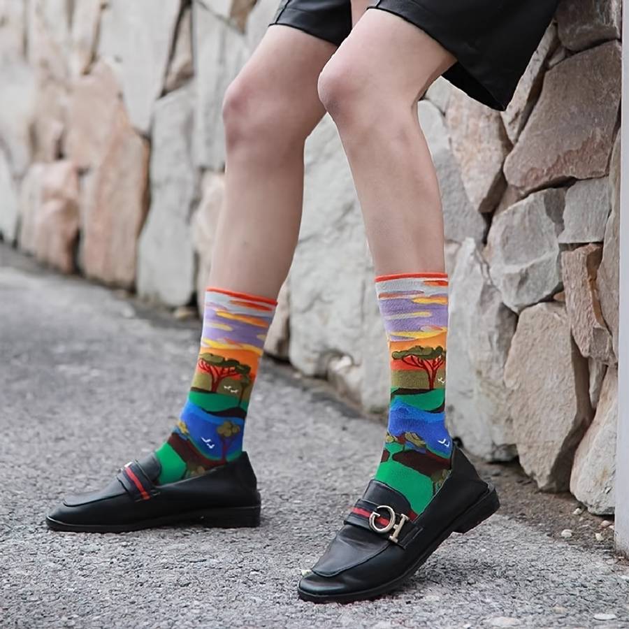 Women S Socks Color 4 Pairs Of Random Mixed Colors