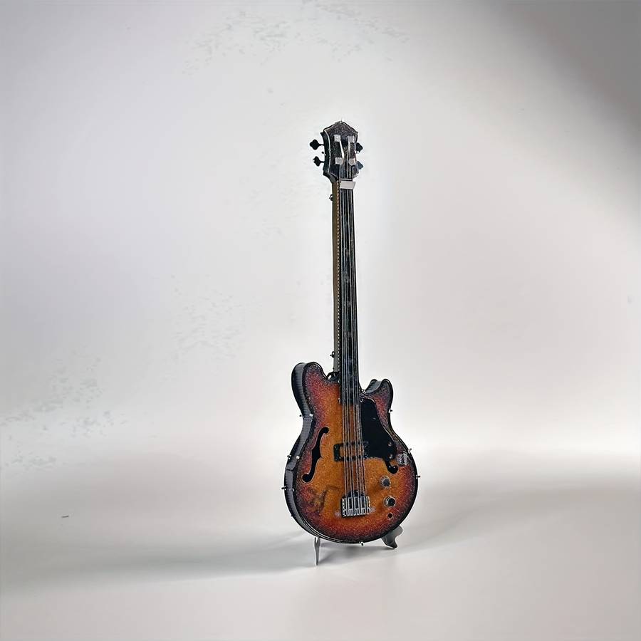 3D Puzzle Musical Instrument Model Model Harrison Guitar
