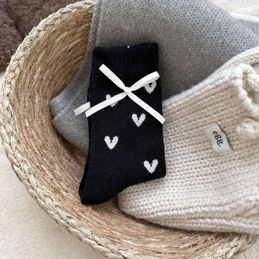 Women S Socks Color Black With White Bow Tie1 Pair Size Asian Onesize