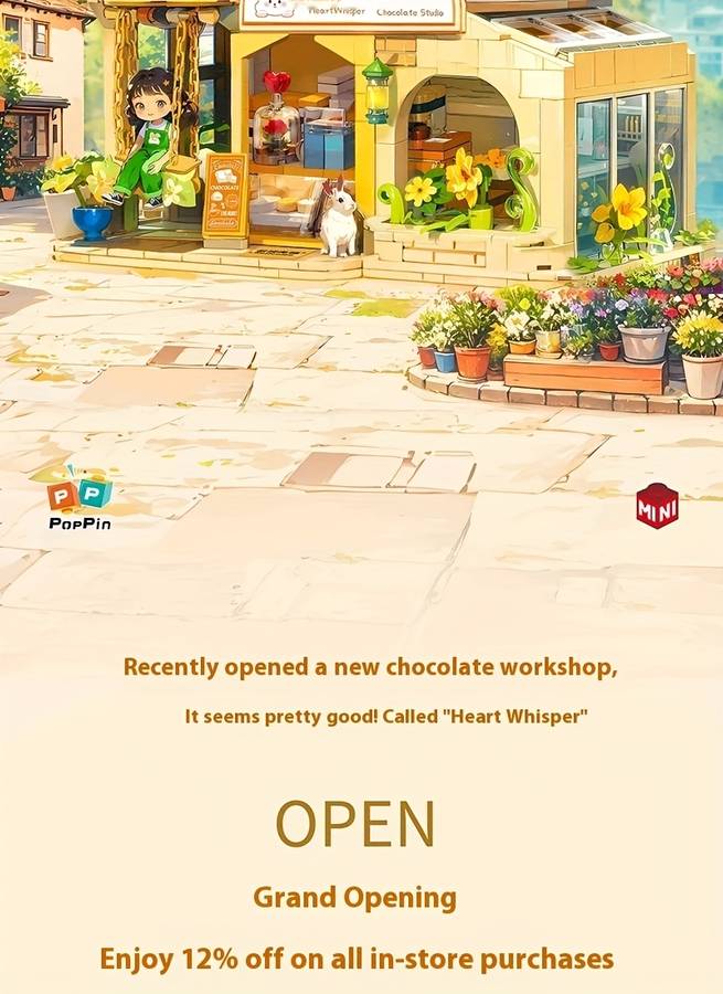 Building Toy Architectural Model Toy Set Style Without Box