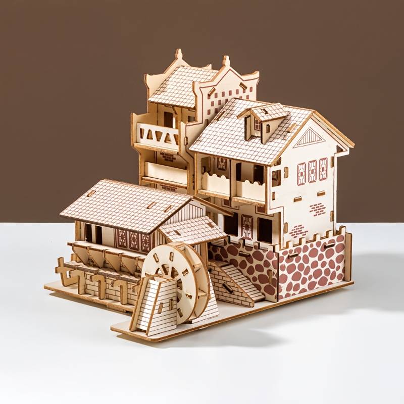 Building Toy Architectural Model Toy Set Items Fenghuang Ancient Town