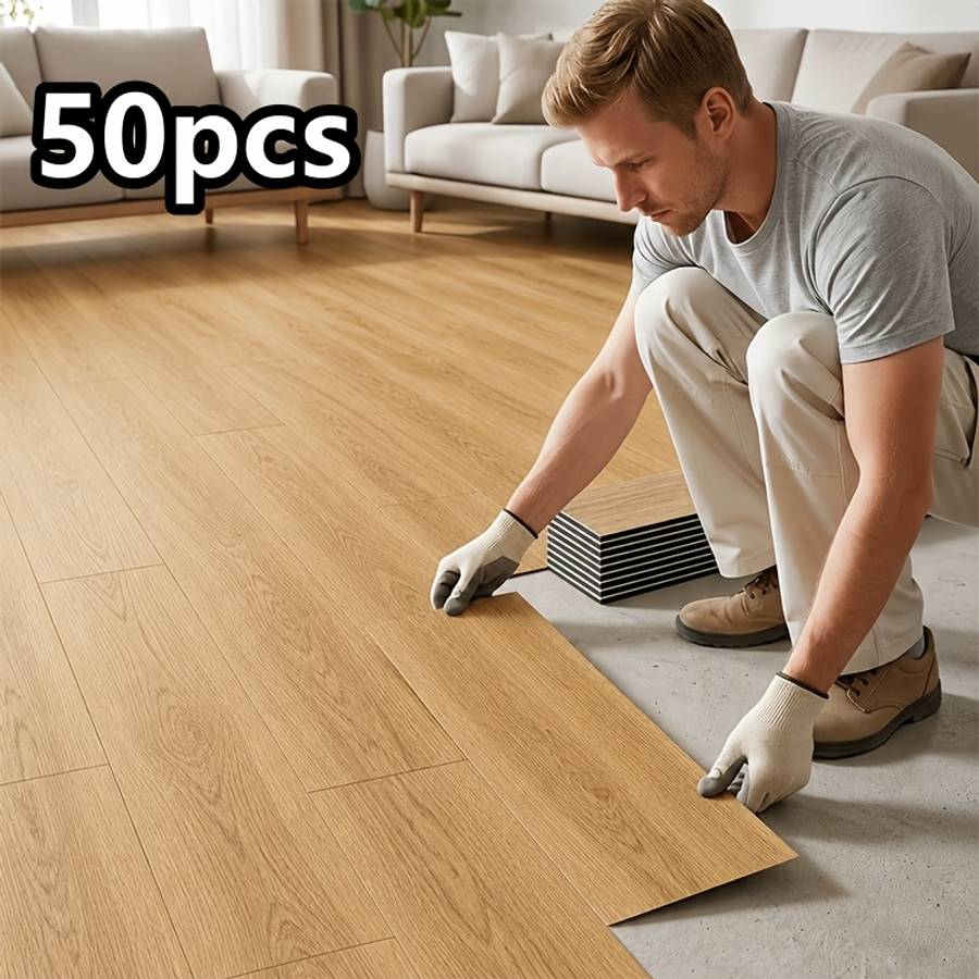 Self Adhesive Floor Stickers Lth8610 50Pcs