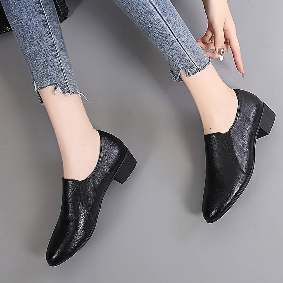 Women S High Heels Color Bright Black Sizeuk 6