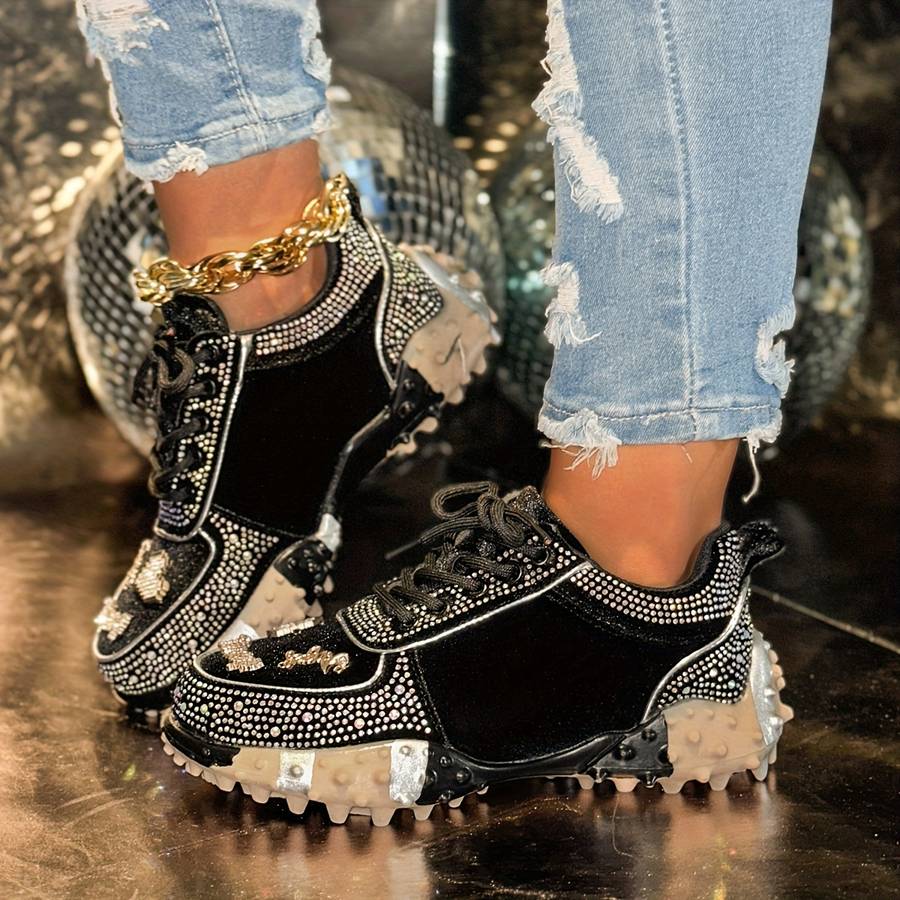 Women S Sneakers Color Black Sizeuk 2.5