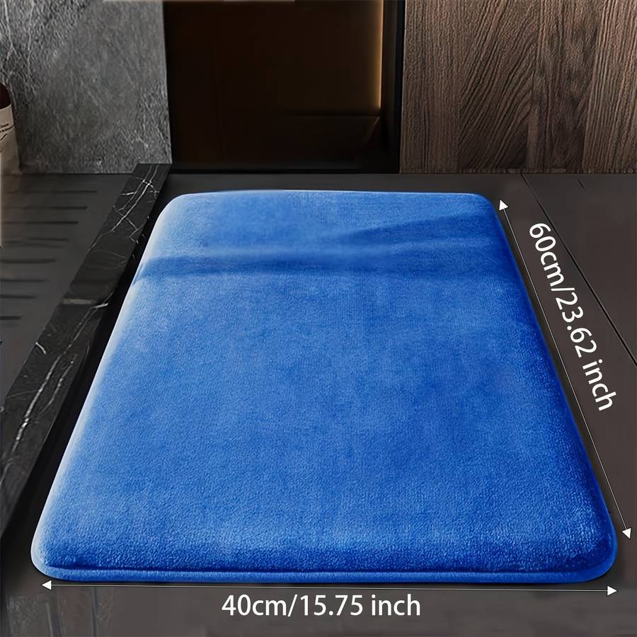 Floor Mats Color Royal Blue Foot Pad Size 40Cmx60Cm-15.7Inx23.6In