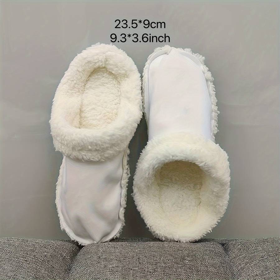 Cotton Slippers Color White Size38-39