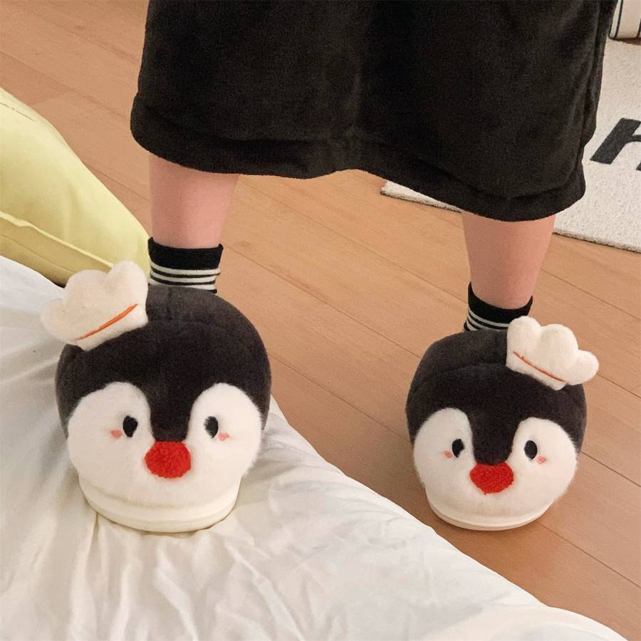 Cotton Slippers Color Dark Gray Sizeuk 7-7.5 Big Kid
