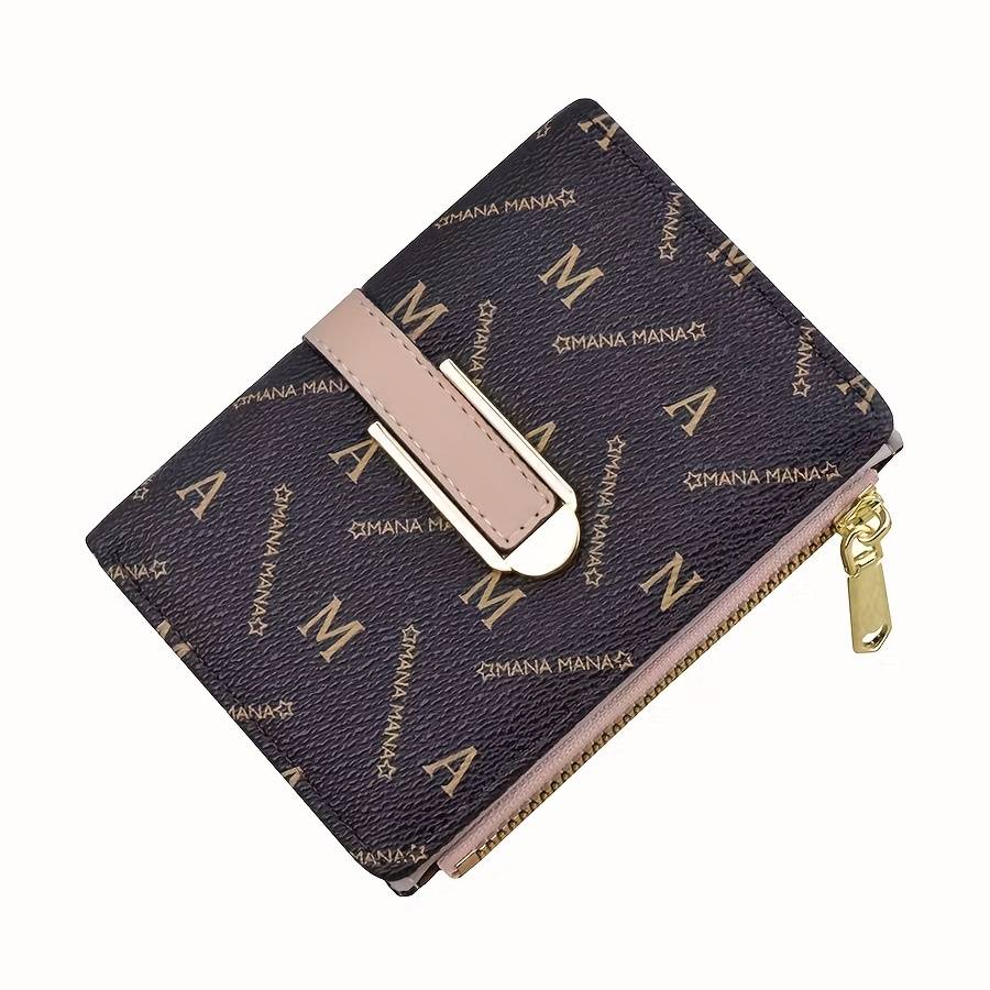 Vintage Style Mini Zip Wallet