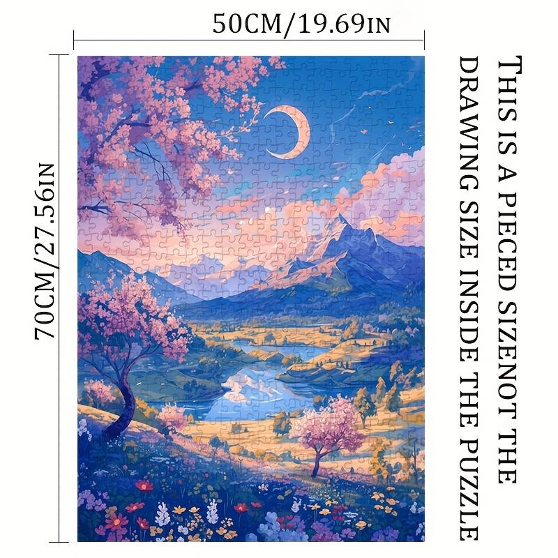 1000 Piece Paper Puzzle For Adults