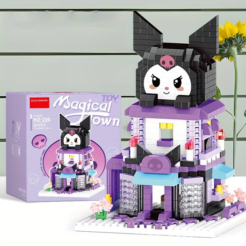 Building Toy Architectural Model Toy Set Items Street View Magic House