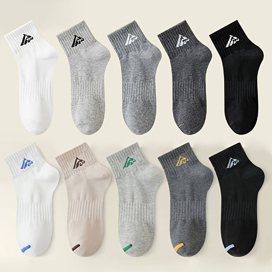 5 Pairs Mixed Color One Size High Elastic Socks