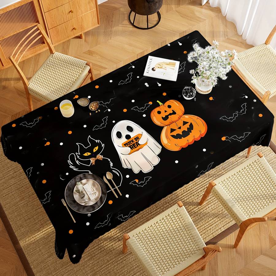 Halloween tablecloth decoration size 152 x 305cm or 60 x 120inch