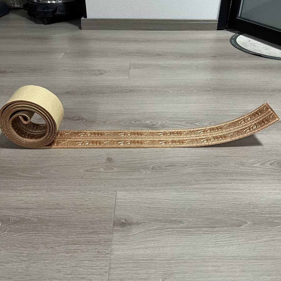 Skirting Board Bronze 8Cm2.3M 3.1590.55 Inches Quantity 2 Rolls