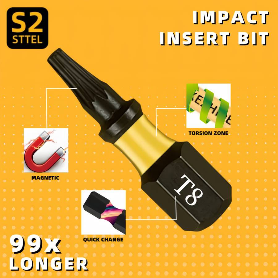 Screwdriver Bit Tool Set Quantity 10Pcs