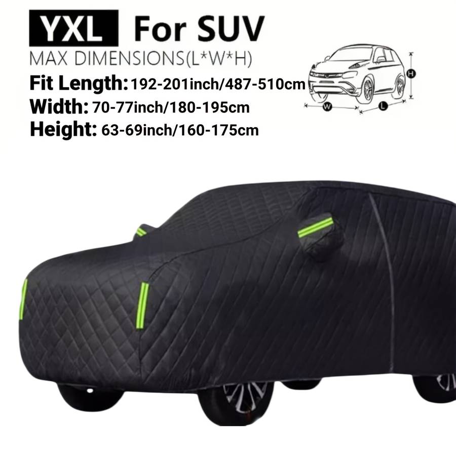 Car Cover Model Suv Yxl Suitable For 4.85 5.11 Meters