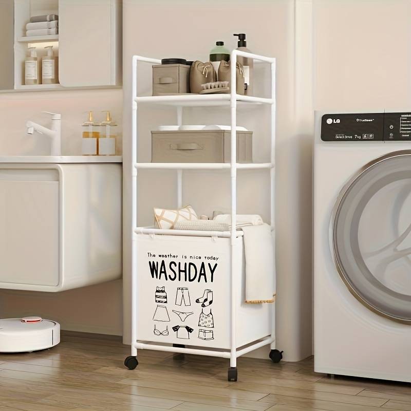 Storage And Organizationcolor White Size 2 Layers