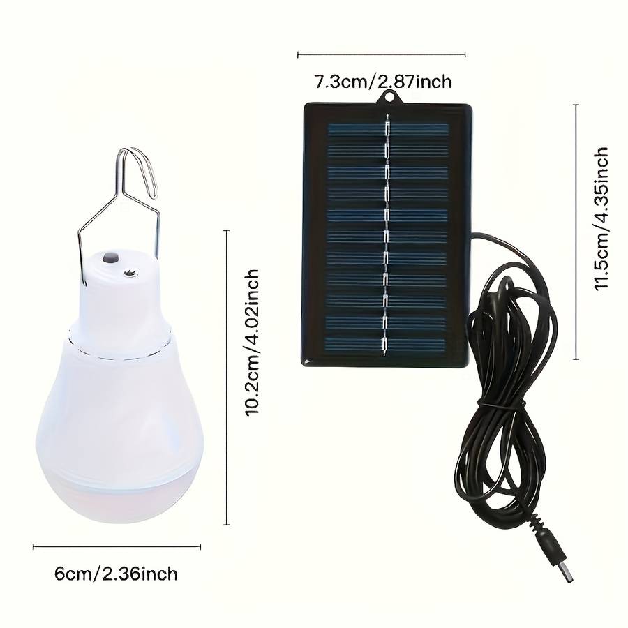 Solar Emergency Lights Quantity 2Pcs