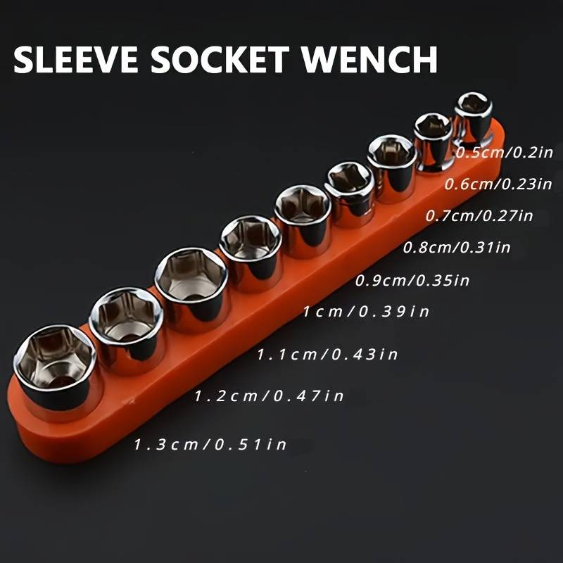 Screwdriver Bit Tool Set Color Orange