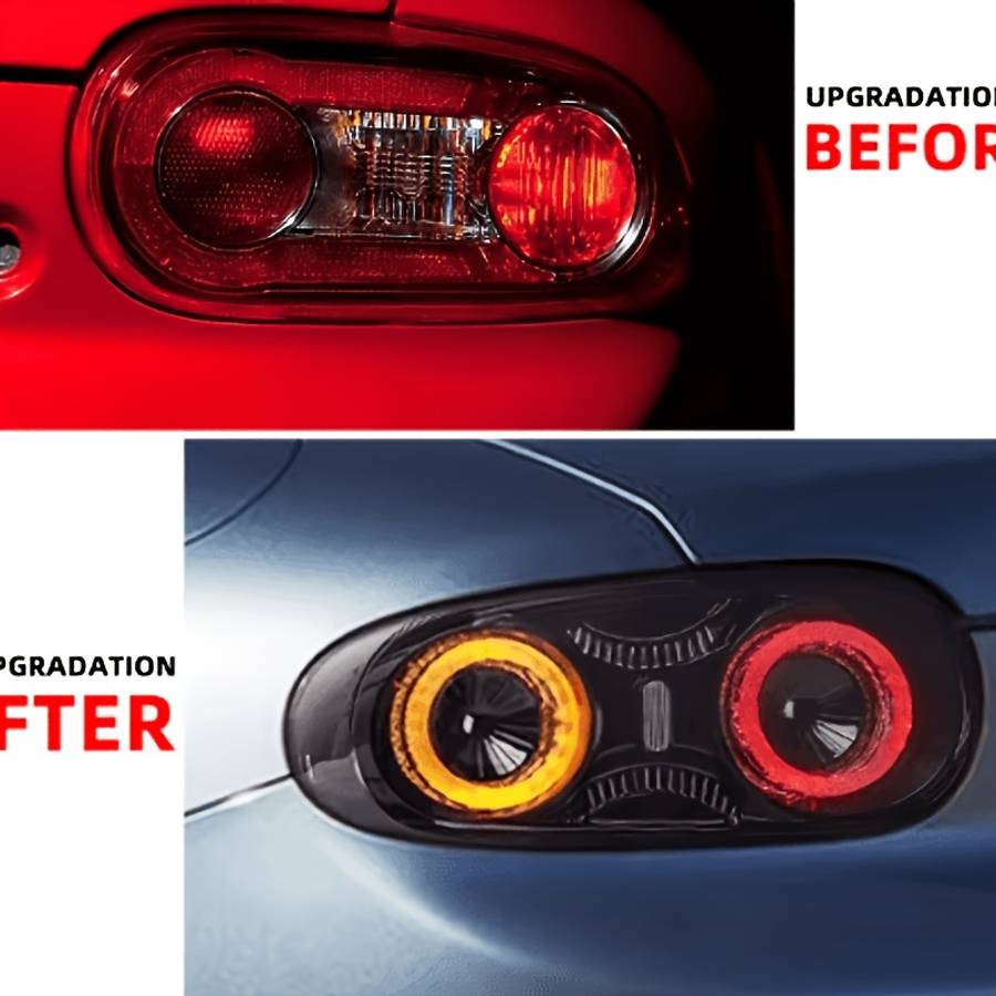 Car Lights Quantity 1 Set Smoked