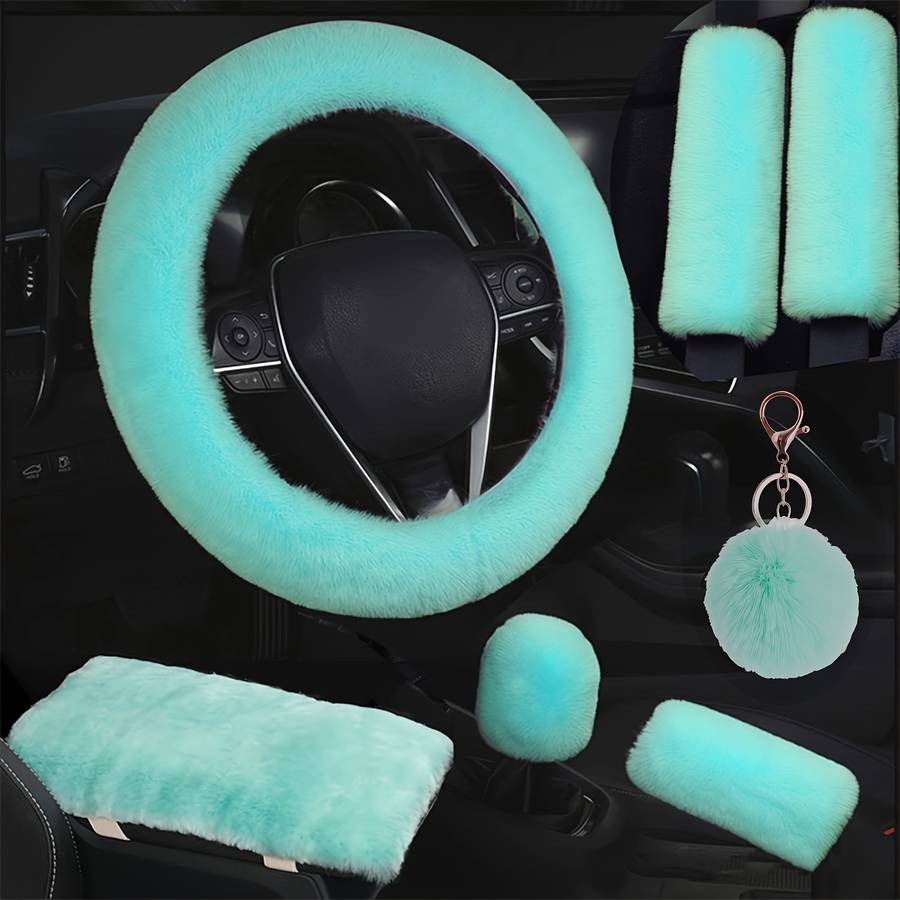 Car Steering Wheel Cover Purple