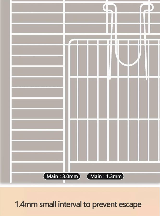 Birdcage Color Aluminum Alloy Match To Wood