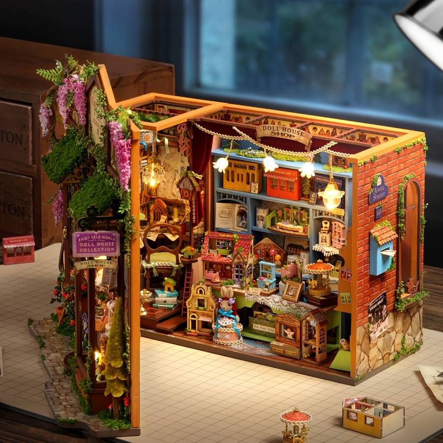 Building Toy Architectural Model Toy Set Items Fairy Tale Kingdom Treasure House