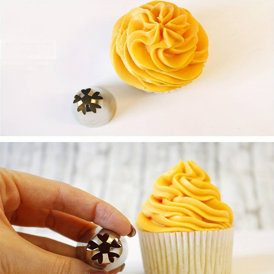 Professional Cake Decorating Head Color Silvery