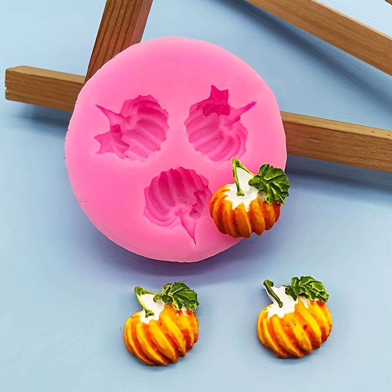 Suitable For Baking Molds Items 3 In 1 Pumpkin Round Mold
