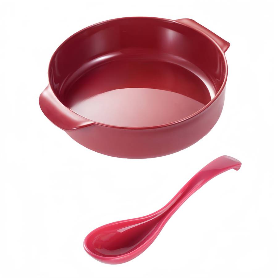 Bowl Items Red S Bowl  S Spoon
