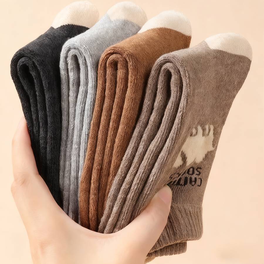 Women S Socks Color Five Pairs Of Mixed Colors