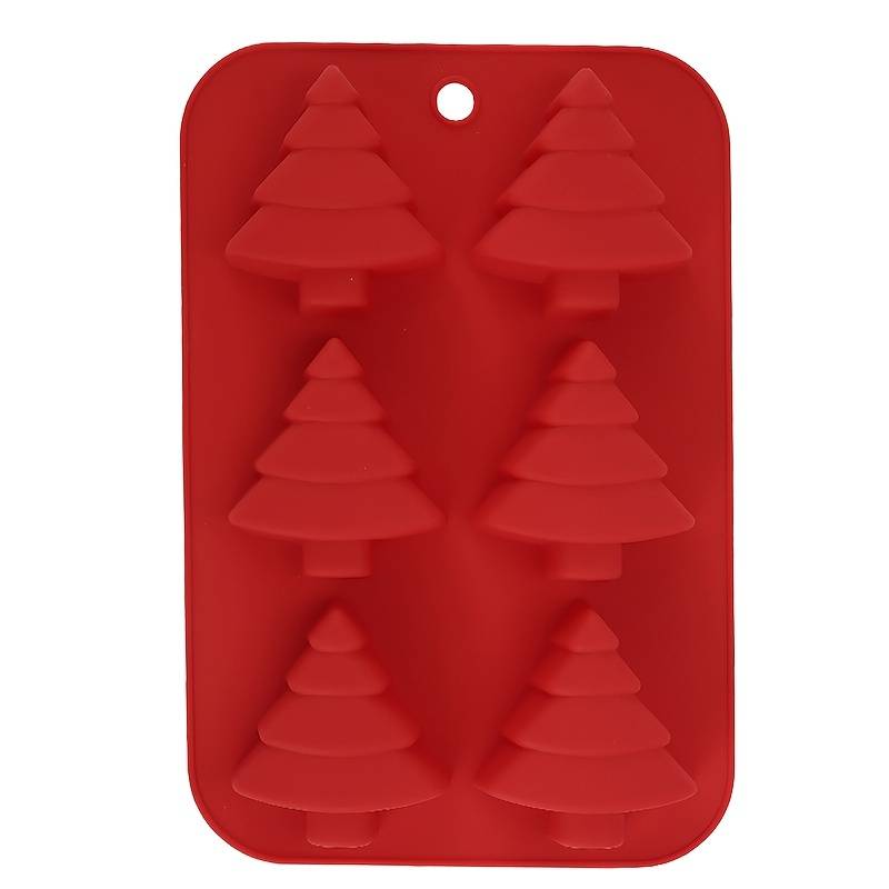 Suitable For Baking Molds Color Rectangle  Red