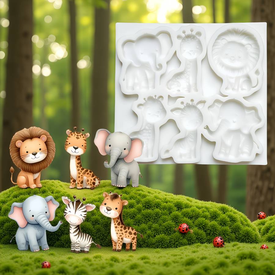 Suitable For Baking Molds Style Grassland Animal 1