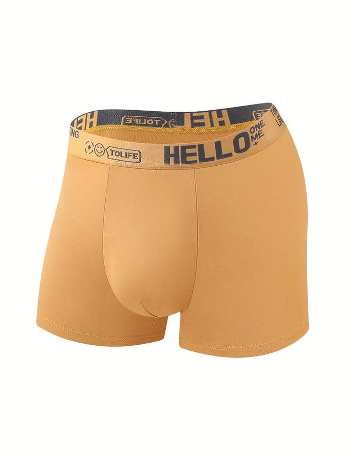 Mens Underwear Color 3Pcs Mixed Color B Sizes