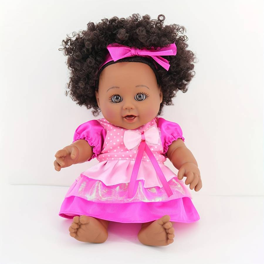 Toy Dolls Items Pink Black Doll