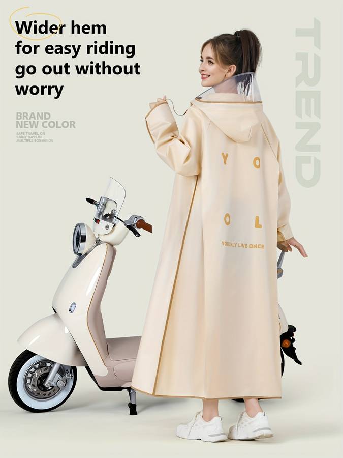 Raincoat Green Size Asian M