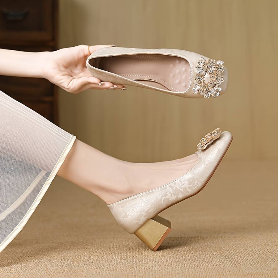 Women S High Heels Color Apricot Sizeuk 3