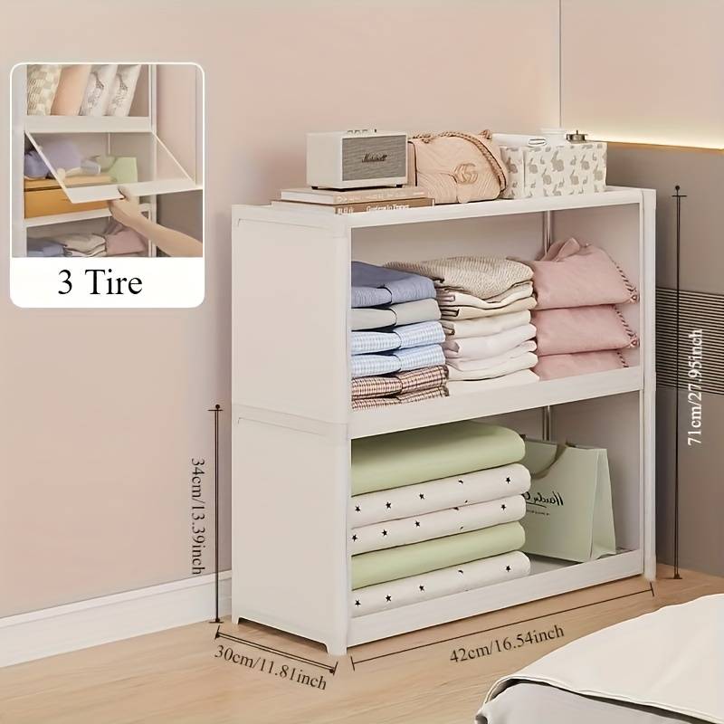 Storage And Organizationcolor White 4 Layers Model Siceng 06