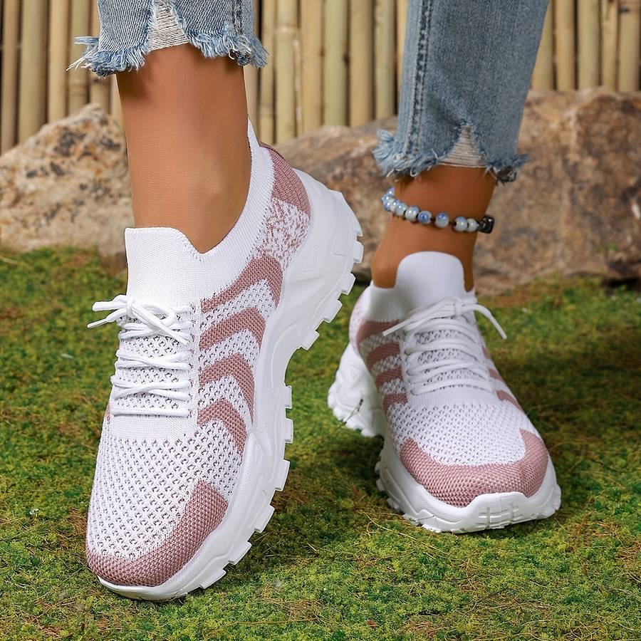 Women S Sneakers Color Pink Sizeuk 6