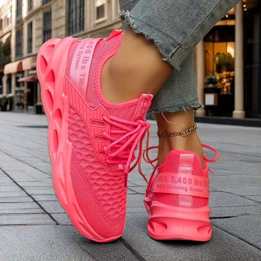 Women S Sneakers Color Rose Red Sizeuk 5