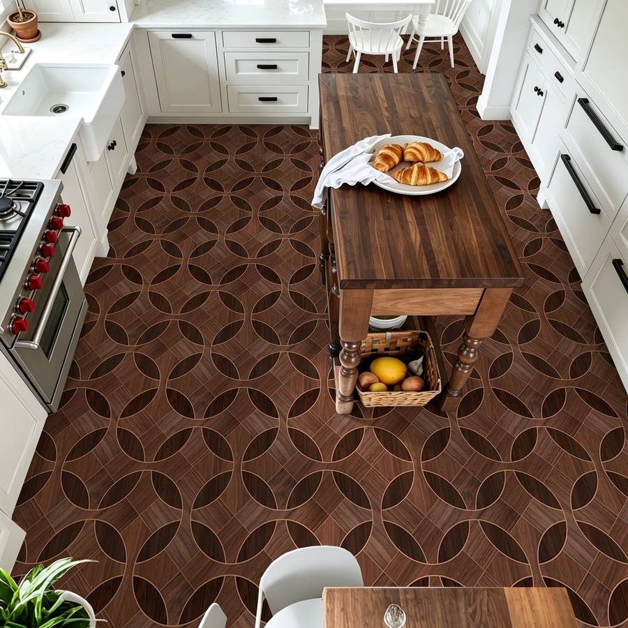 Self Adhesive Floor Stickers 40*120Cm