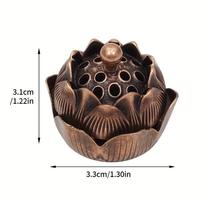Incense Burner Color  Red Copper
