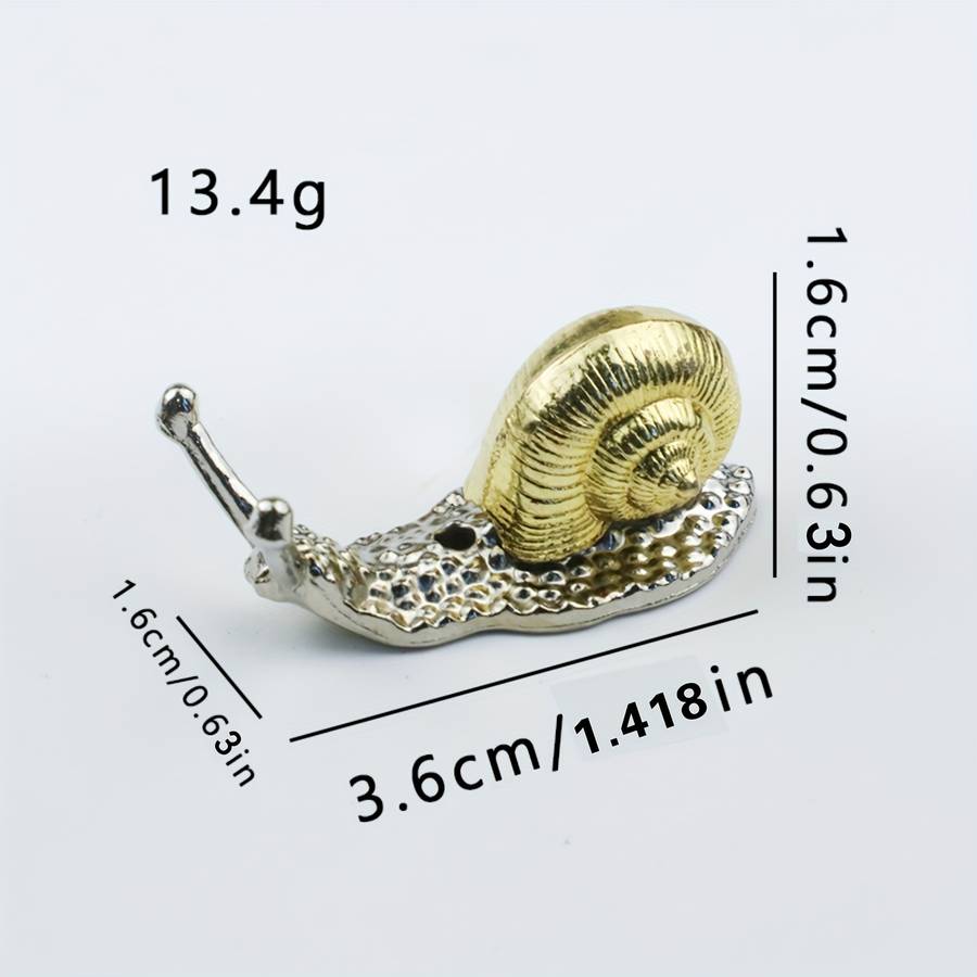 Incense Burner Color  Creative Snail Incense Stick   Red Copper
