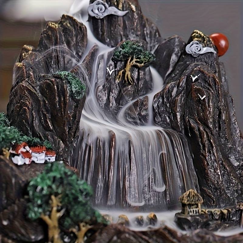 Incense Burner Style  Beautiful Rivers And Mountains Incense Burner
