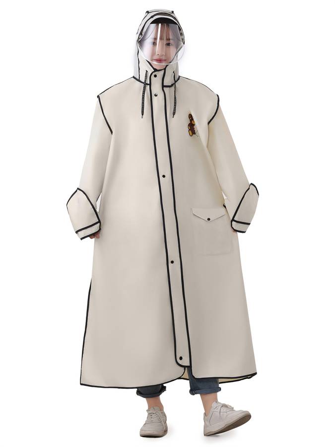 Raincoat Beige Size L