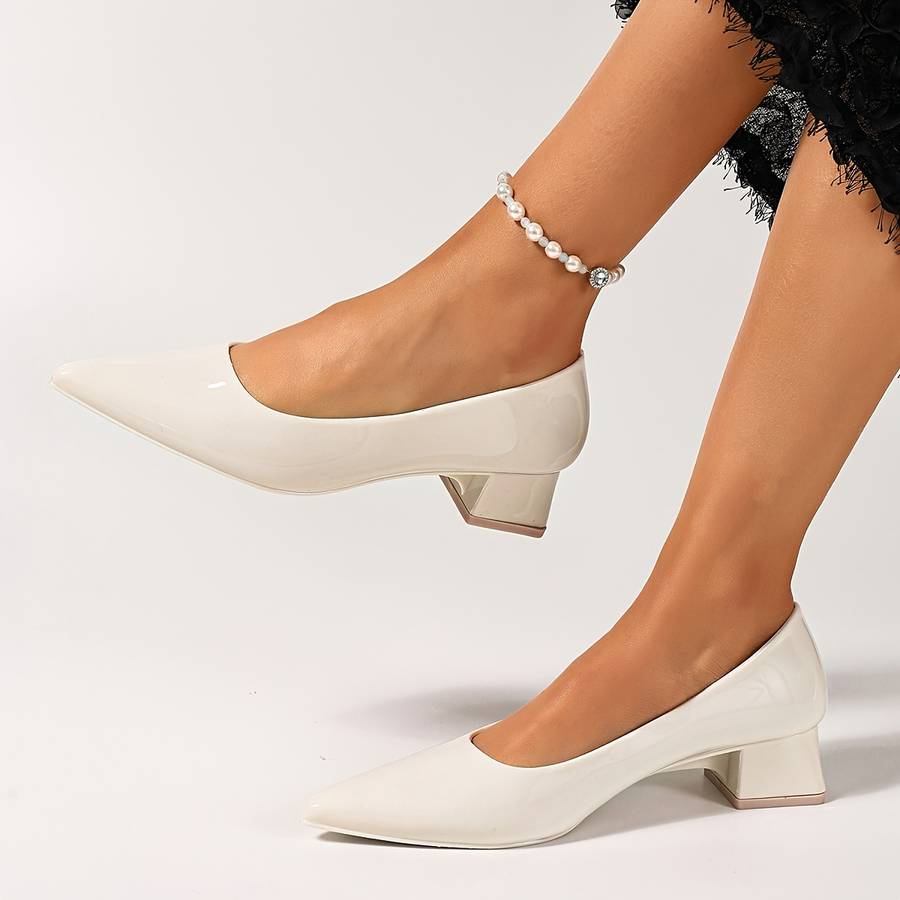 Women S High Heels Color White Sizeuk 4
