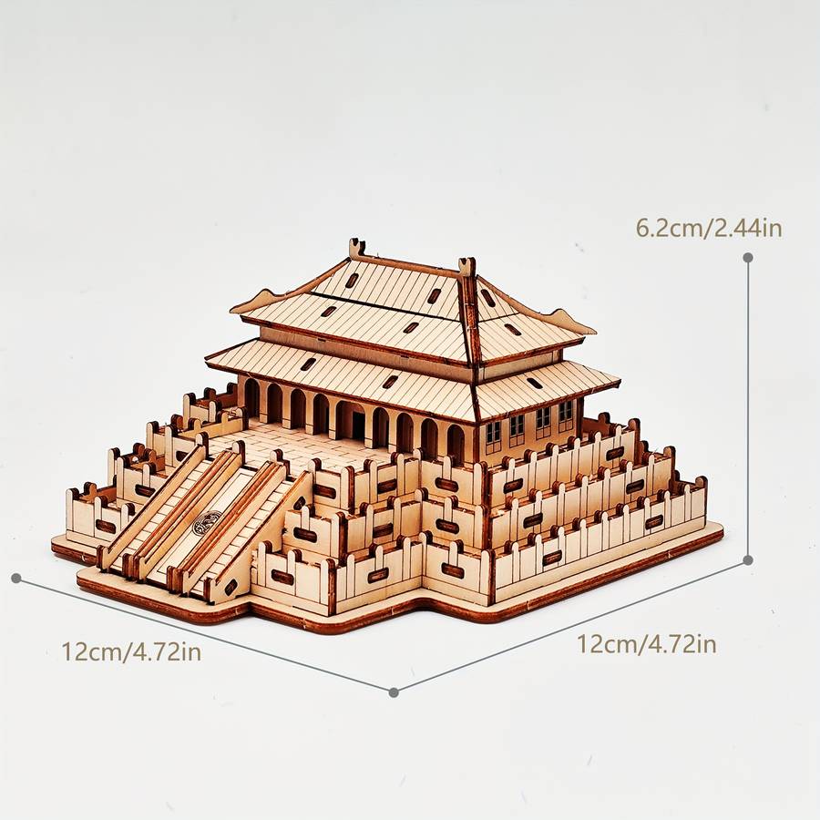 Building Toy Architectural Model Toy Set Items Hall Of Supreme Harmony  Add   Jiangnan Water Village