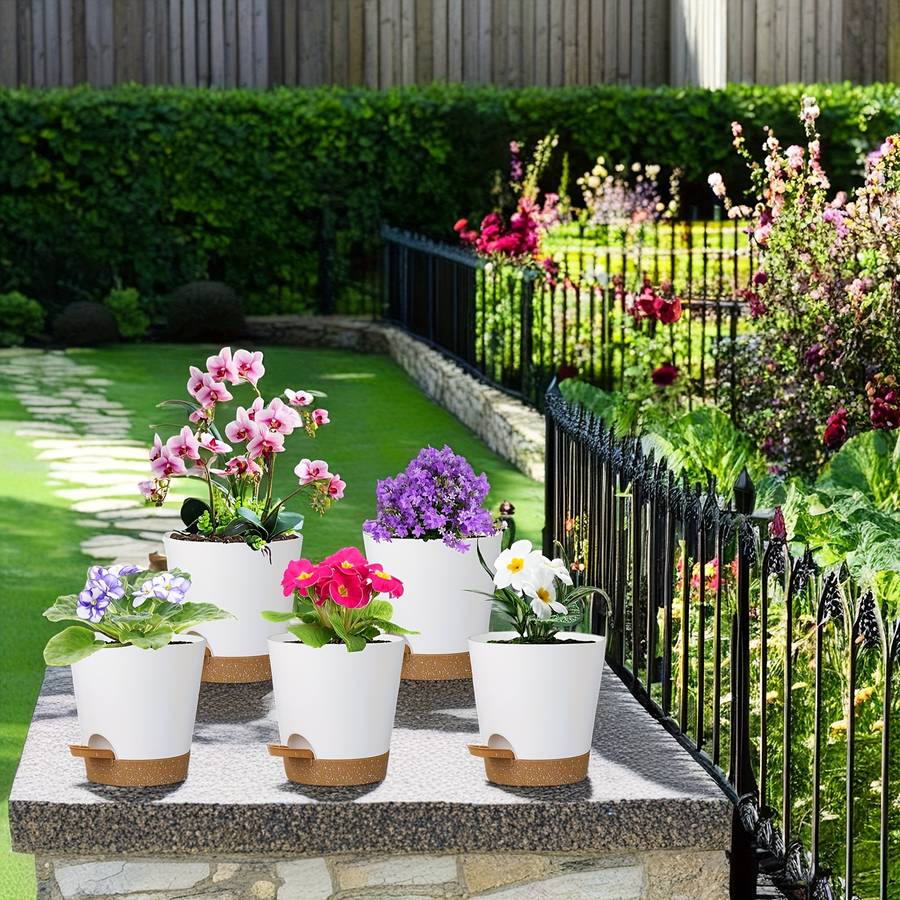 Flowerpot Color Olisx H1405 5 B Black
