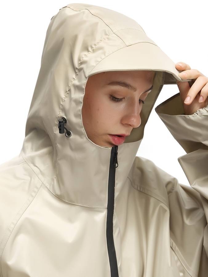 Raincoat White Size 2Xl